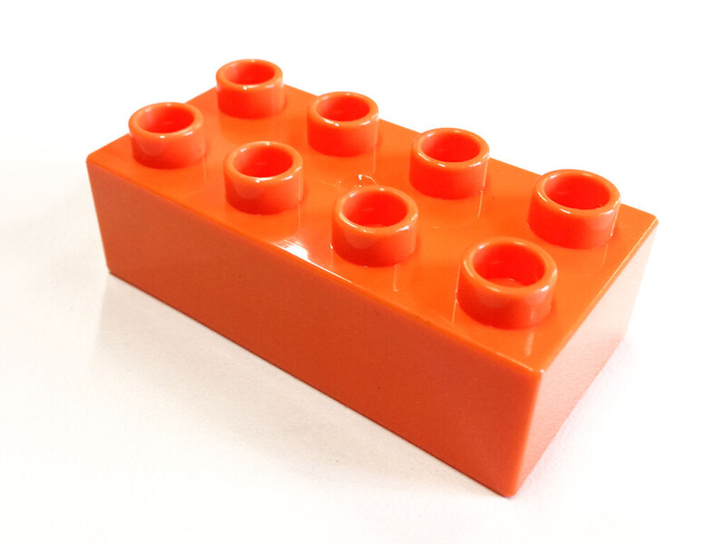 L-W Toys Junior Kostka 4x2 oranžová